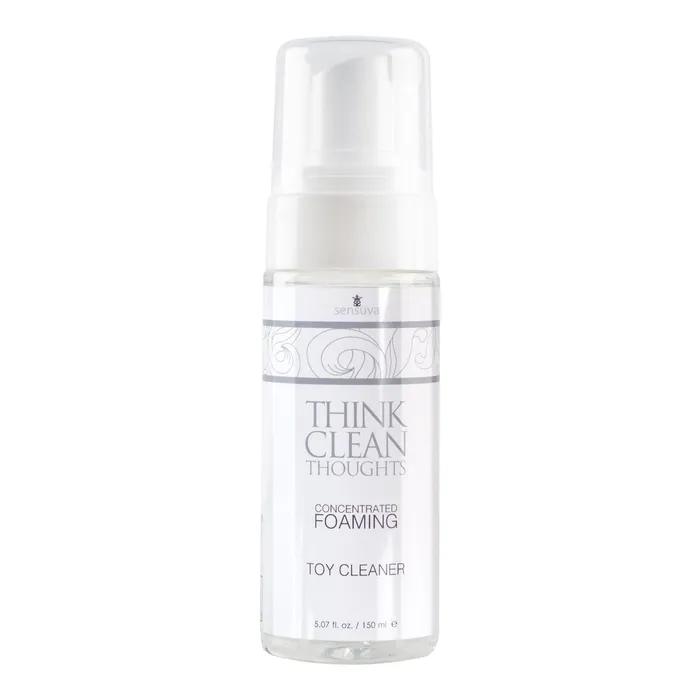 Think Clean Thoughts Foaming Toy Cleaner 150ml Sensuva Vibrators