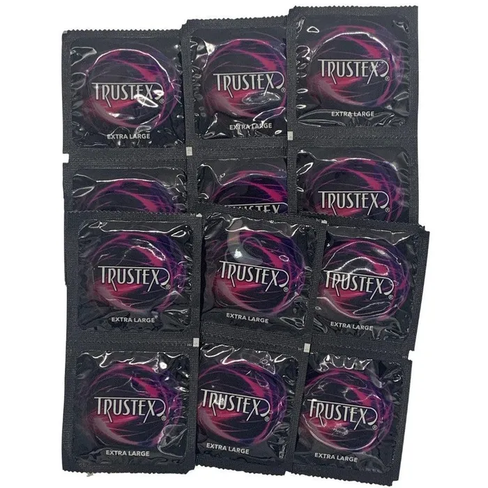 Trustex Extra Large Lubricated Condoms Trustex Male Sex Toys