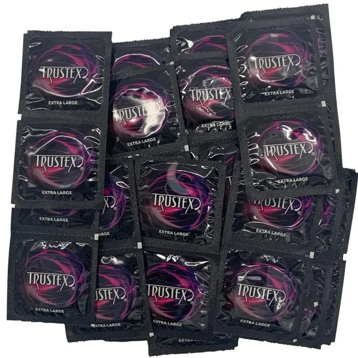 Trustex Extra Large Lubricated Condoms Trustex Male Sex Toys