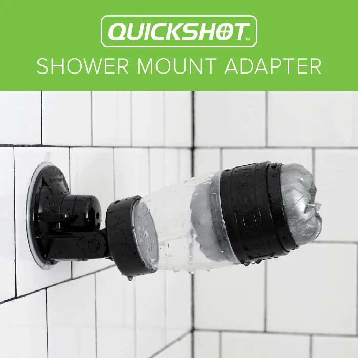 Vibrators FLESHLIGHT Fleshlight Shower Mount Quickshot Adapter