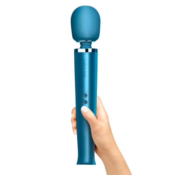 Vibrators LE WAND Le Wand Original Rechargeable Wand Massager Pacific Blue