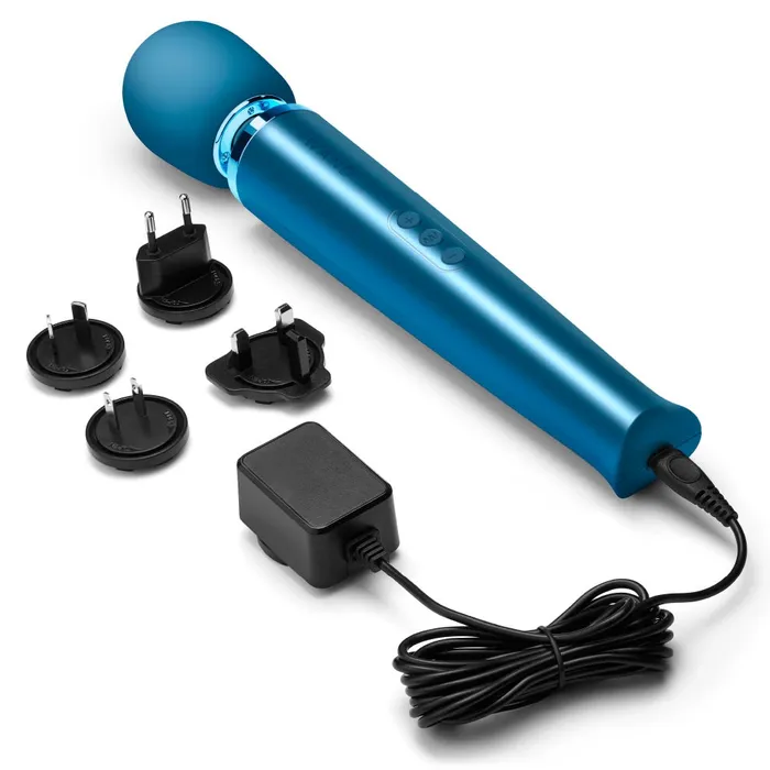 Vibrators LE WAND Le Wand Original Rechargeable Wand Massager Pacific Blue