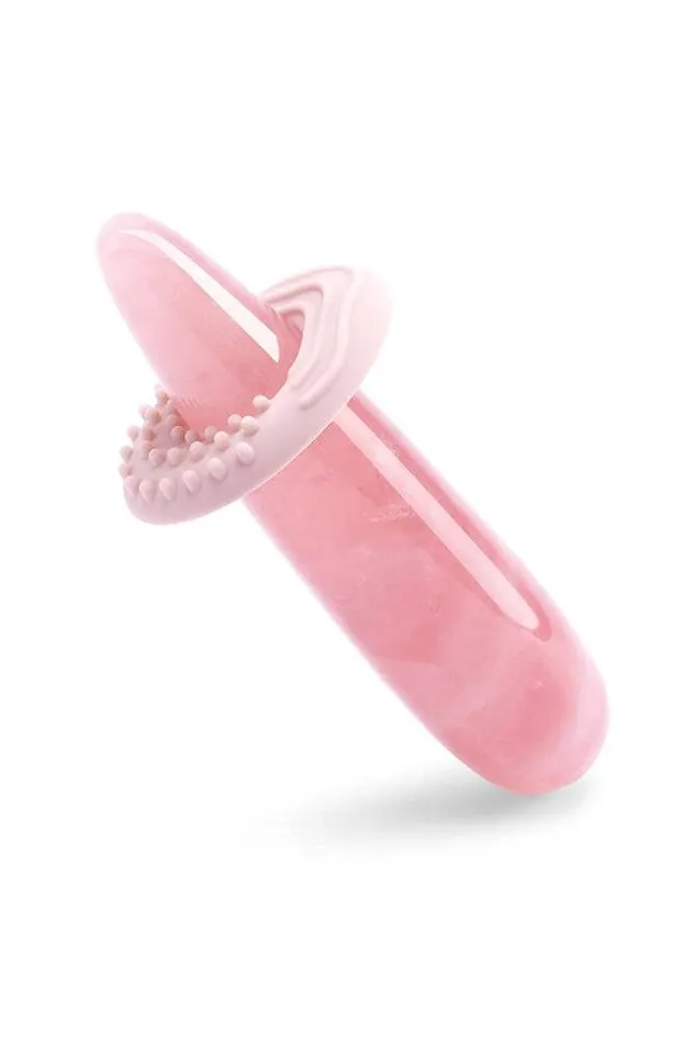 Vibrators Le Wand Rose Quartz Crystal Wand Pink Le Wand