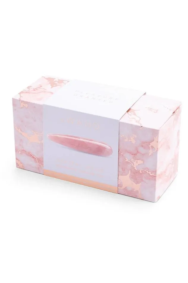 Vibrators Le Wand Rose Quartz Crystal Wand Pink Le Wand