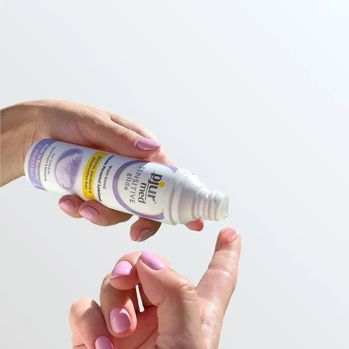 Vibrators Pjur Med Sensitive Glide WaterBased Lube 100ml 34oz Pjur