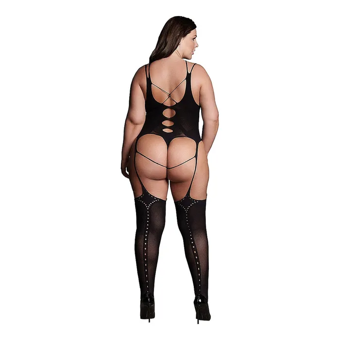Vibrators Shots Le Desir Elara VII Body Stocking X Size Shots Toys