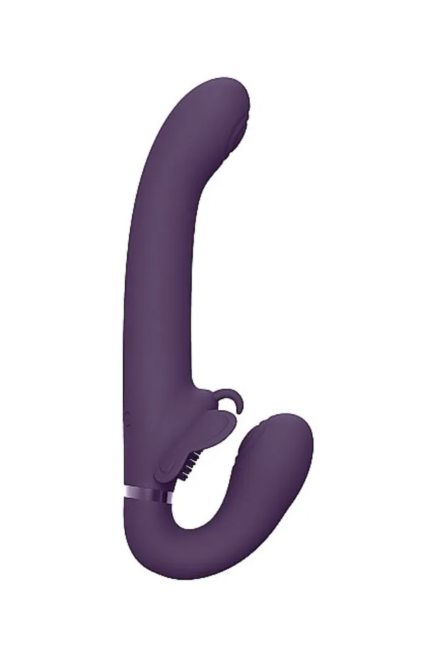 Vibrators Shots Toys Shots Toys VIVE Satu Pulse Wave Vibrating Strapless Strapon Purple Vibrators Shots Toys Shots Toys VIVE Satu Pulse Wave Vibrating Strapless Strapon Purple