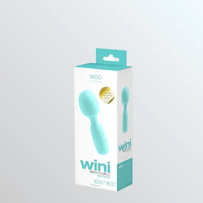 Vibrators VeDO VeDO WINI Mini Vibrator Wand Turquoise