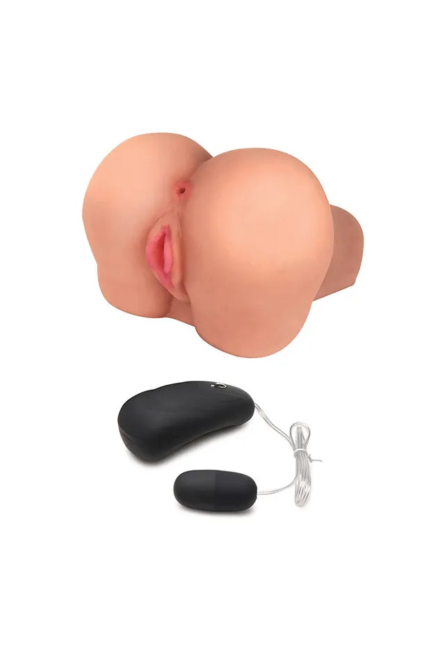 XR Brands Female Sex Toys XR Brands Mistress Brooke Vibrating Doggie Style Butt with Remote