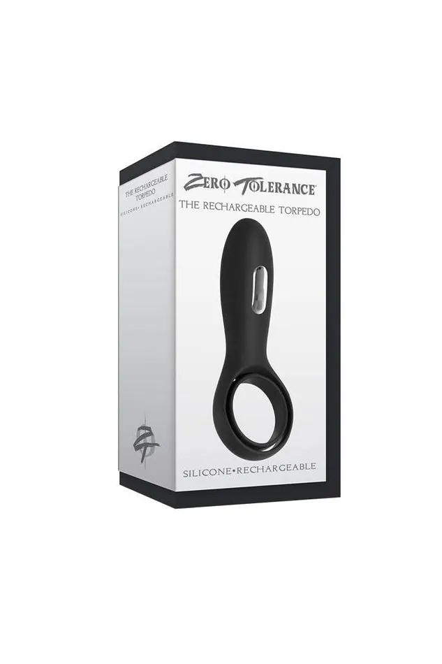 Zero Tolerance The Rechargeable Torpedo Black Zero Tolerance Anal